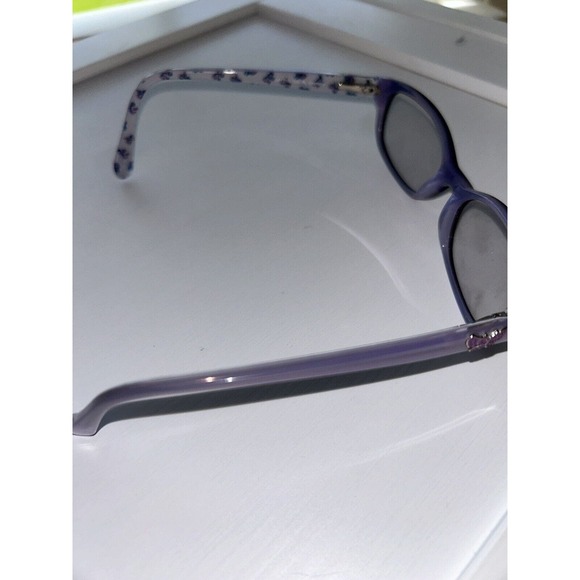 Lilly Pulitzer LEANDRA Eyeglasses with prescription purple frame 100% AUTHENTIC - Picture 3 of 6
